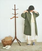 ハンド刺繍コットンモス　2wayワンピース