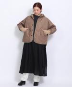 ハンド刺繍コットンモス　2wayワンピース