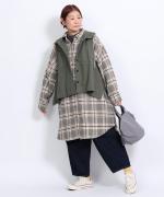 12ozコットンリネンデニム　ティンカーパンツ