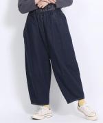 12ozコットンリネンデニム　ティンカーパンツ