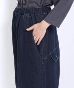 12ozコットンリネンデニム　ティンカーパンツ