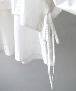 5ozコットンリネンスラブデニム　ベスト付プルオーバー