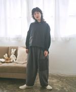 コットンウールカルゼ×ウーステッドビーバー　2wayベスト