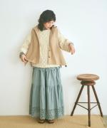 コットンヘンプバックウエポン　フードベスト