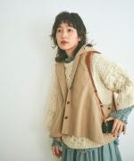 コットンヘンプバックウエポン　フードベスト