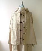 コットンヘンプバックウエポン　フードベスト