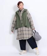 コットンヘンプバックウエポン　フードベスト