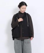 コットンヘンプバックウエポン　フードベスト