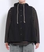 コットンヘンプバックウエポン　フードベスト