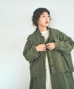 コットンヘンプバックウエポン　フードベスト