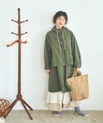 コットンヘンプバックウエポン　フードベスト