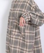 ウォームコットンチェック　シャツジャケット