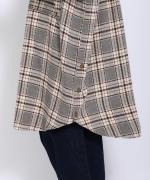 ウォームコットンチェック　シャツジャケット