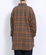 ウォームコットンチェック　シャツジャケット