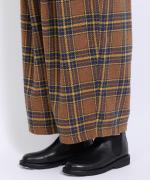 ウォームコットンチェック　パンツ