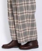 ウォームコットンチェック　パンツ