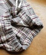 ウォームコットンチェック　パンツ