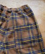 ウォームコットンチェック　パンツ