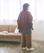 ウォームコットンチェック　パンツ