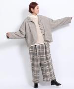 ウォームコットンチェック　パンツ