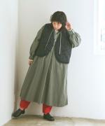 コットンサテンキルト ベスト