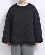 コットンサテンキルト ジャケット