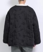 コットンサテンキルト ジャケット