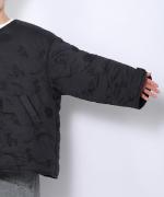 コットンサテンキルト ジャケット