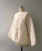 コットンサテンキルト ジャケット