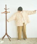 コットンサテンキルト ジャケット