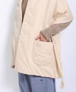 コットンサテンキルト ケープ