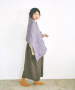 コットンサテンキルト ケープ