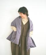 コットンサテンキルト ケープ