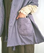 コットンサテンキルト ケープ