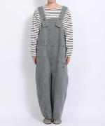 ピグメントコットンツイル　2wayサロペット