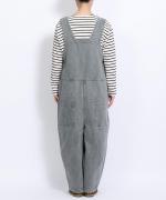 ピグメントコットンツイル　2wayサロペット