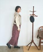 ピグメントコットンツイル　2wayサロペット