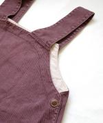 ピグメントコットンツイル　2wayサロペット