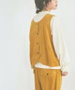 太畝コーデュロイ　2wayベスト