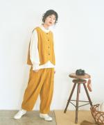 太畝コーデュロイ　2wayベスト