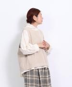 太畝コーデュロイ　2wayベスト