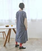太畝コーデュロイ　ワンピース