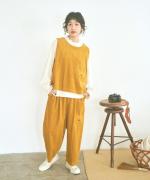 太畝コーデュロイ　9分丈パンツ