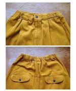 太畝コーデュロイ　9分丈パンツ