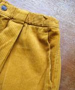 太畝コーデュロイ　9分丈パンツ