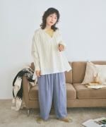 太畝コーデュロイ　9分丈パンツ