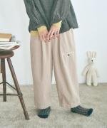 太畝コーデュロイ　9分丈パンツ