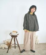 太畝コーデュロイ　9分丈パンツ