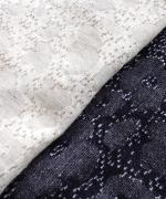 花柄ジャガード　ベスト