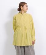 ふわふわコットン　チュニックブラウス